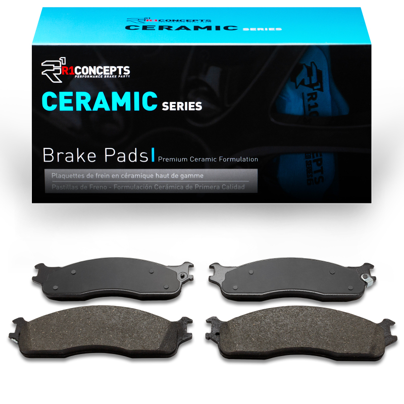 Dodge Ram 1500 Brake Pads - Front - R1 Concepts - Ceramic - `03-`08